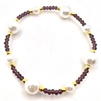 Roma - Via Tiburtina 529 - Bracciale Domar Donna Bracciali pietre naturali in Lega metallica BRLE-40-280 - BRLE-40-280